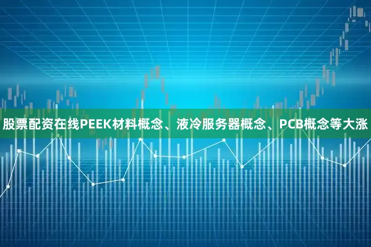 股票配资在线PEEK材料概念、液冷服务器概念、PCB概念等大涨