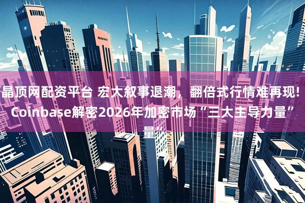 晶顶网配资平台 宏大叙事退潮，翻倍式行情难再现! Coinbase解密2026年加密市场“三大主导力量”